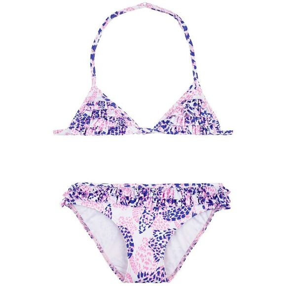 Vilebrequin Bikini Oberteil – Damen – Blues Turtles – Halterneck – UVP 100€
